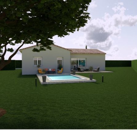 Terrain à bâtir viabilisé pour construction sur-mesure - constrcuteur de maison - Villas la Provençale