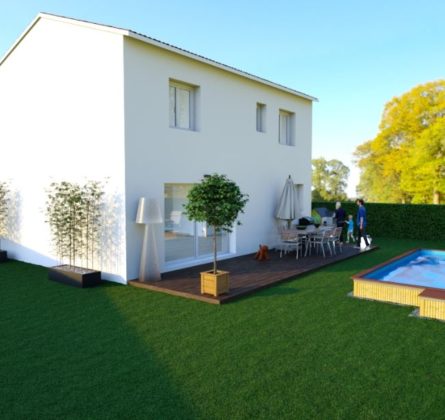 Maison à étage 3 chambres dans jolie secteur - constrcuteur de maison - Villas la Provençale