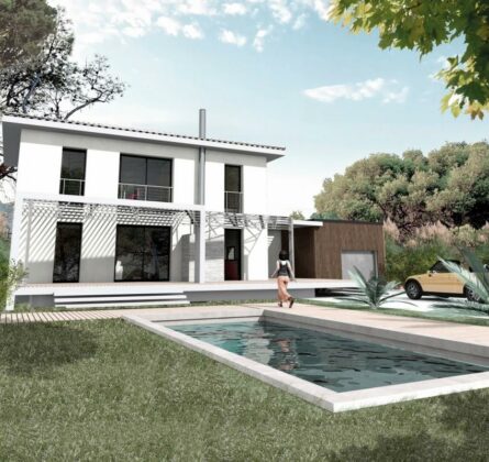 Projet GREASQUE terrain+maison - constrcuteur de maison - Villas la Provençale