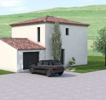 Jonquières, terrain de 300 m² à 93 000 € et à 10 mn du centre ville - constrcuteur de maison - Villas la Provençale