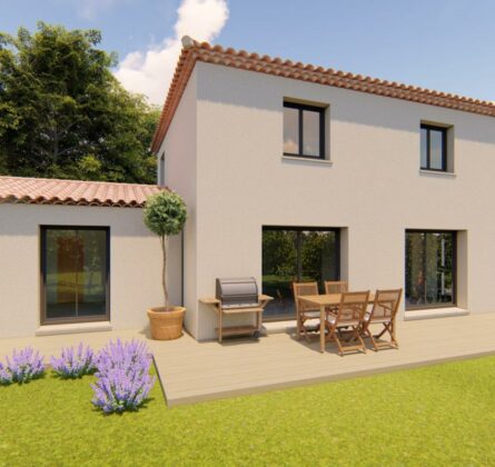 Terrain 430m2 - constrcuteur de maison - Villas la Provençale