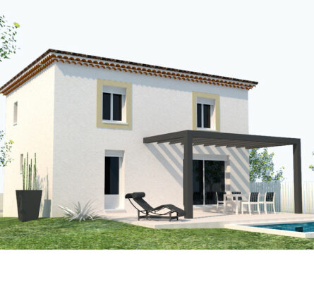 DANS UN CADRE CAMPAGNARD SUR ST MITRE 13013 - constrcuteur de maison - Villas la Provençale