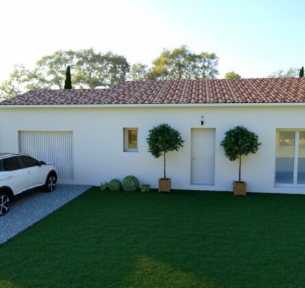 Villas familiale de plain pied 3 chambres et garage - constrcuteur de maison - Villas la Provençale