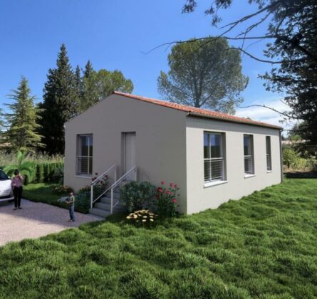 maison PP 80m² Isle sur la Sorgues - constrcuteur de maison - Villas la Provençale