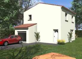 Maison à étage 3 chambres avec garage intégré