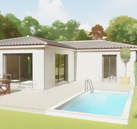 Projet de constrcution Plain pied à Gardanne - constrcuteur de maison - Villas la Provençale