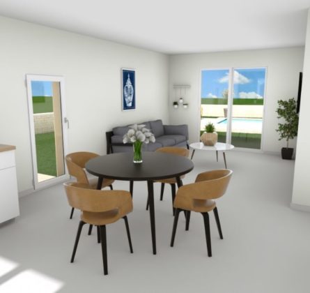 Maison neuve à construire situé à CADENET (84) - constrcuteur de maison - Villas la Provençale