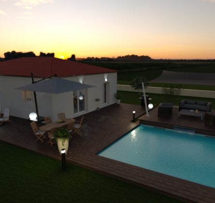 Maison plain pied de 3 chambres en camapgne - constrcuteur de maison - Villas la Provençale