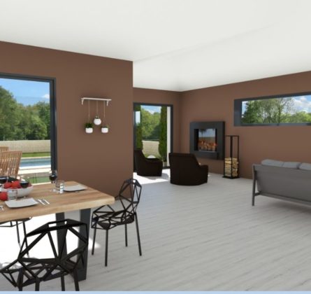 Villas 4 chambres basse consommation sur terrain viabilisé - constrcuteur de maison - Villas la Provençale