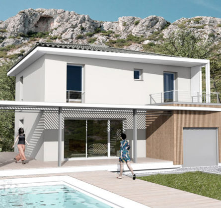 Maison confortable sur jardin - constrcuteur de maison - Villas la Provençale