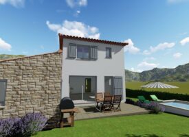 Terrain+Maison 80m2 + Annexes