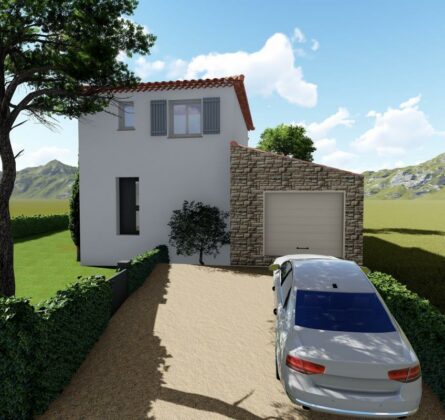 Terrain+Maison 80m2 + Annexes - constrcuteur de maison - Villas la Provençale