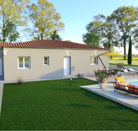 Maison de plain pied 3 chambres dans village pittoresque - constrcuteur de maison - Villas la Provençale