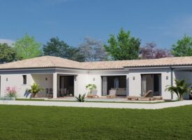 MAGNIFIQUE MAISON DE PLAIN PIED PELISSANNE