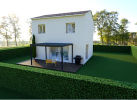 Bastide 3 chambres sur Grand terrain à Camaret-sur-Aigues