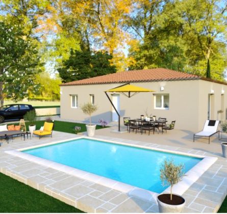 Villas 3 chambres sur terrain de 630m² - constrcuteur de maison - Villas la Provençale