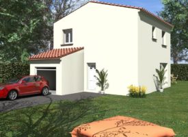 Maison à étage 3 chambres avec garage intégrée