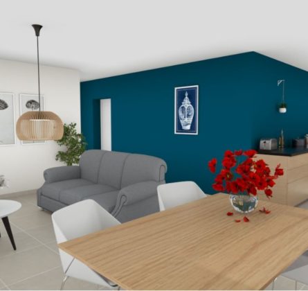 Maison à étage 3 chambres avec garage intégrée - constrcuteur de maison - Villas la Provençale