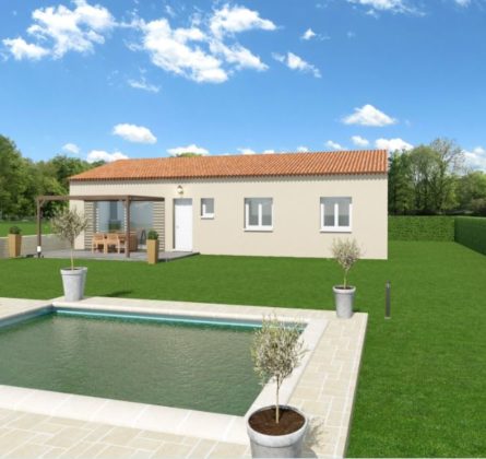 Maison 3 chambres connecté dans jolie village gardois - constrcuteur de maison - Villas la Provençale
