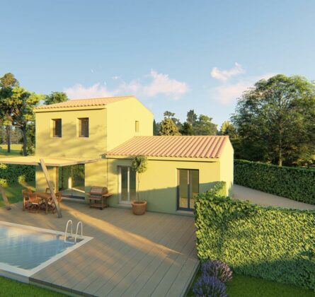 Projet de construction POURRIERES - constrcuteur de maison - Villas la Provençale