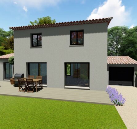 Projet Terrain + Maison à Belcodène - constrcuteur de maison - Villas la Provençale