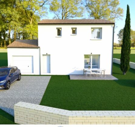 Maison à étage  3 chambres et garage - constrcuteur de maison - Villas la Provençale