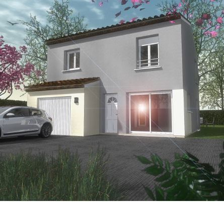 Maison à étage 3 chambres avec garage intégré - constrcuteur de maison - Villas la Provençale