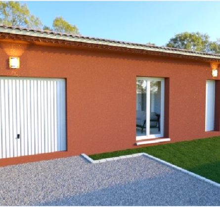 Maison de plain pied 2 chambres et garage - constrcuteur de maison - Villas la Provençale
