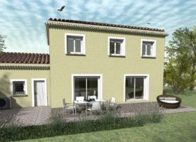 Maison à étage familiale et garage sur Courthézon