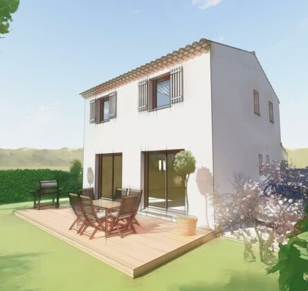 Projet neuf au coeur du village de Trets - constrcuteur de maison - Villas la Provençale