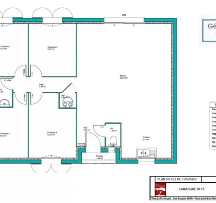 Construction de Maison Individuelle au Sambuc, Proche d’Arles – Prix à partir de 199 500 euros - constrcuteur de maison - Villas la Provençale