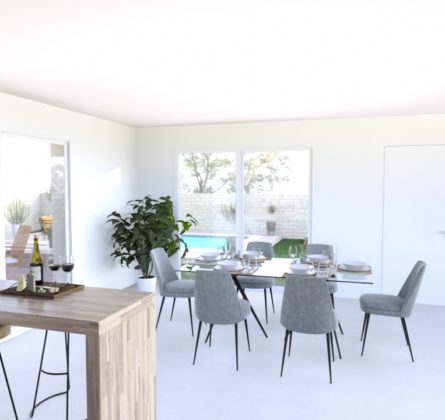 Plain pied 3 chambres dans secteur recherché - constrcuteur de maison - Villas la Provençale
