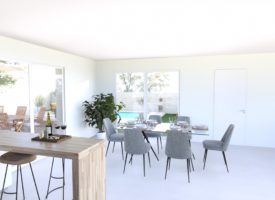Maison plain pied 2 chambres