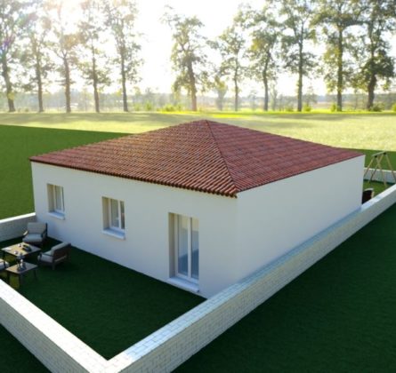 Plain pied sur mesure dans petit lotissement - constrcuteur de maison - Villas la Provençale