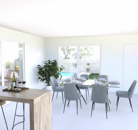 Maison à étage 3 chambres RE 2020 hors lotissement - constrcuteur de maison - Villas la Provençale