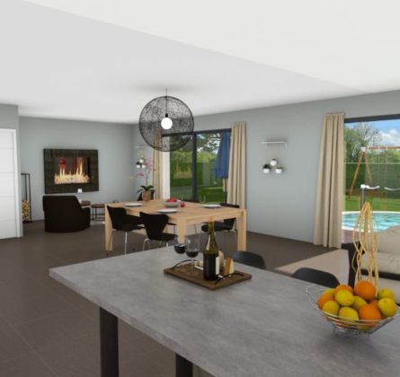 Maison de plain pied 3 chambres à Villedieu - constrcuteur de maison - Villas la Provençale