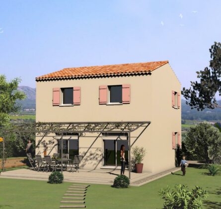 Villa à Construire – Modèle Luberon – Arles, Bouches-du-Rhône - constrcuteur de maison - Villas la Provençale