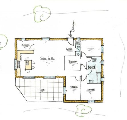 Villa de plain-pied - constrcuteur de maison - Villas la Provençale