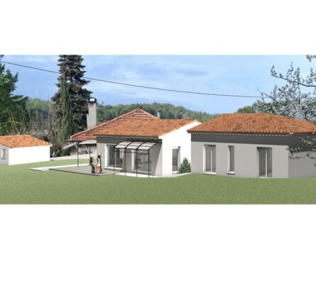 Terrain 1050m² + Maison de 122m² à Cabriès - constrcuteur de maison - Villas la Provençale