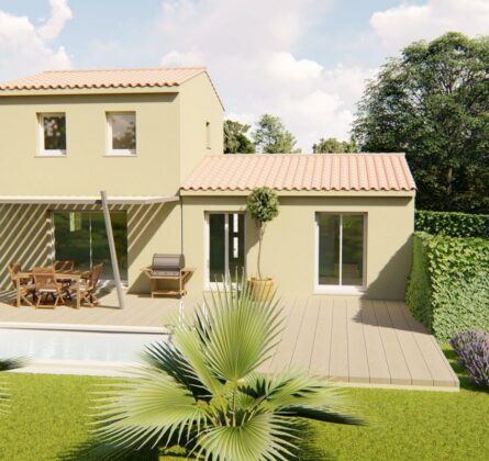 Projet de construction POURRIERES - constrcuteur de maison - Villas la Provençale