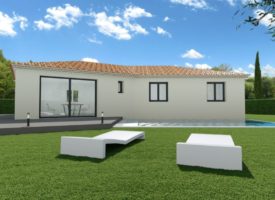Maison neuve 3 chambres dans cadre champêtre