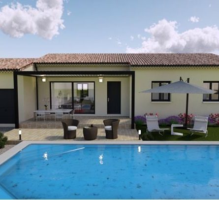 Maison 3 chambres et garage secteur résidentiel - constrcuteur de maison - Villas la Provençale
