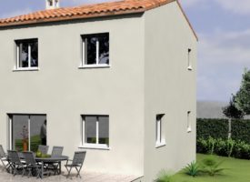 Villa neuve avec jardin