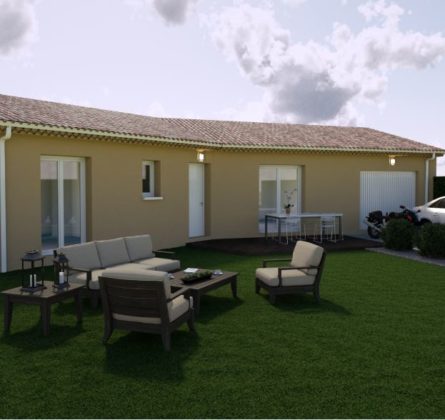 Maison Neuve RE 2020 dans charmant village - constrcuteur de maison - Villas la Provençale