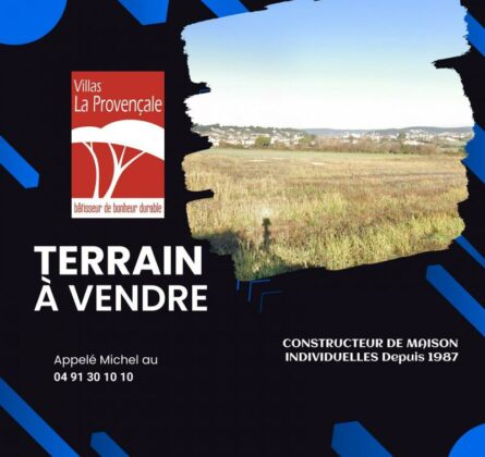 Magnifiques terrains à bâtir sur la commune de Gardanne - constrcuteur de maison - Villas la Provençale
