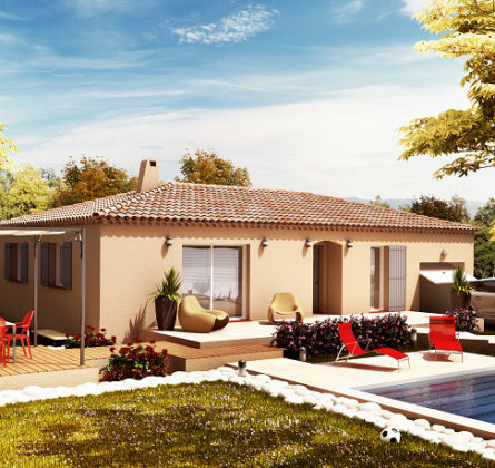 TERRAIN + MAISON RAPHELE LES ARLES - constrcuteur de maison - Villas la Provençale