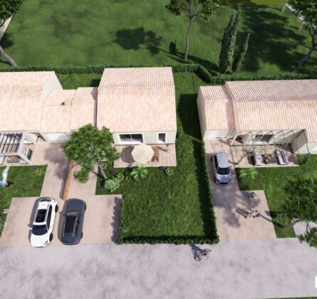 Maison plain-pied avec terrasse et jardin - constrcuteur de maison - Villas la Provençale