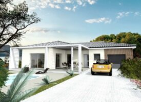 Maison moderne 90m² + Garage 23m² sur Terrain de 555m²