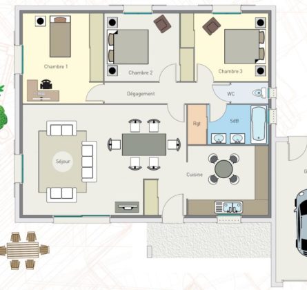 Votre maison individuelle à Bédarrides - constrcuteur de maison - Villas la Provençale
