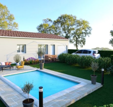 Maison RE 2020, 3 chambres dans charmant village - constrcuteur de maison - Villas la Provençale